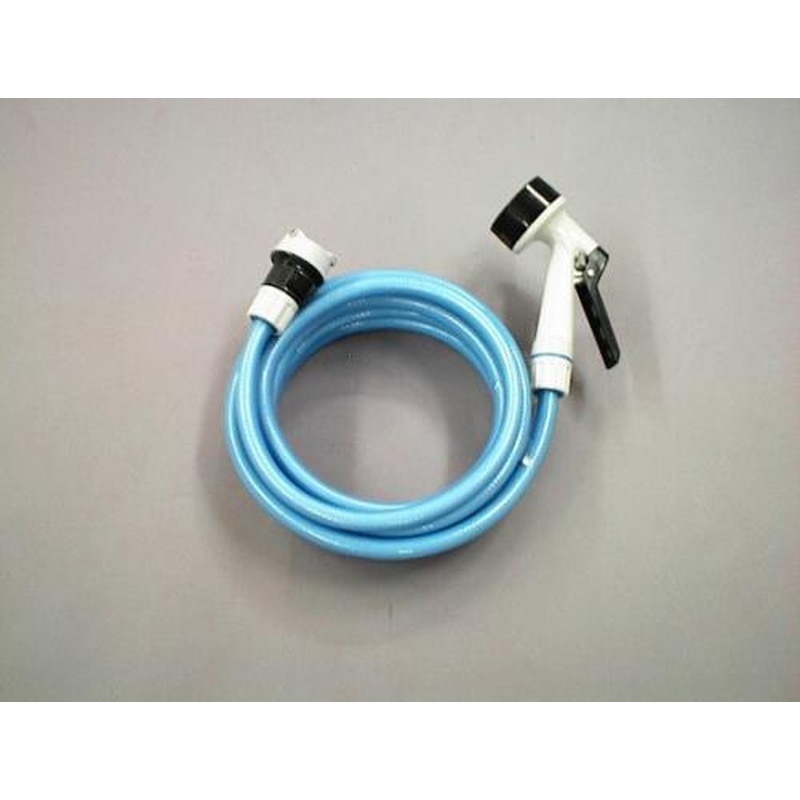 エスコ EA124DP-5 12/20mmx5mウォーターホース(スプレーノズル付/糸入り) 1個（ご注文単位1個）【直送品】