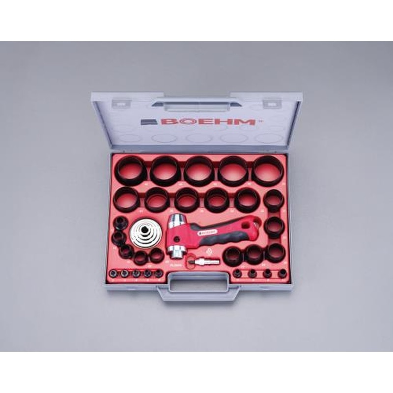 エスコ EA576F-51 2-50mm革ポンチキット(29個組) 1個（ご注文単位1個）【直送品】