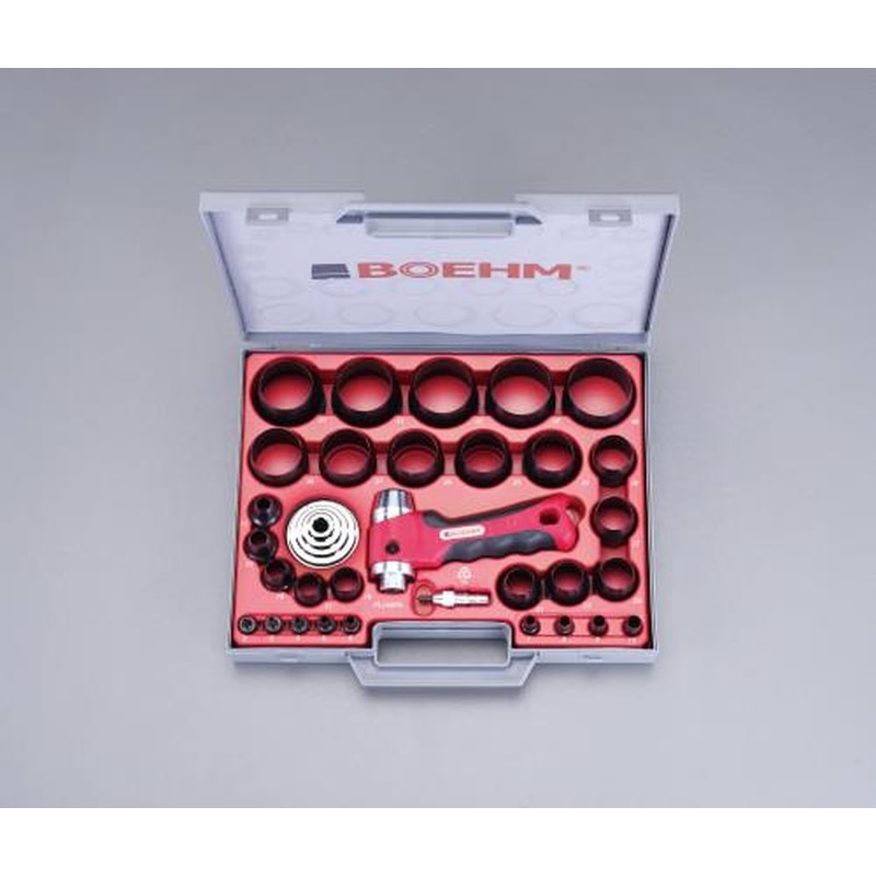 エスコ EA576F-52 2-49mm革ポンチキット(29個組) 1個（ご注文単位1個）【直送品】