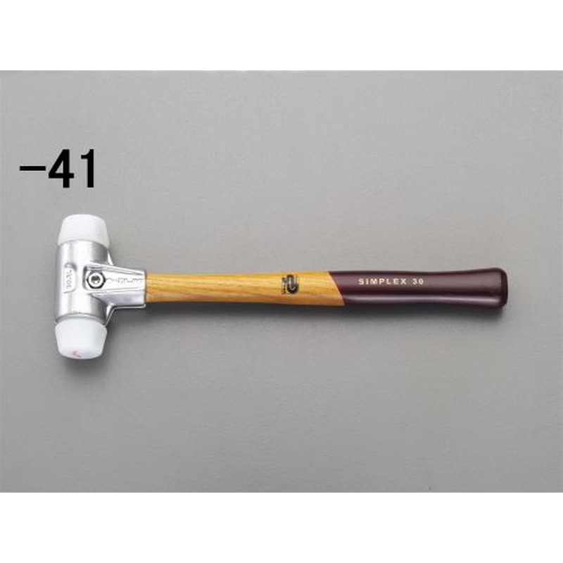 エスコ EA575HA-42 395g/40mmハンマー(ナイロン・ハード/アルミボディー) 1個(ご注文単位1個)【直送品】