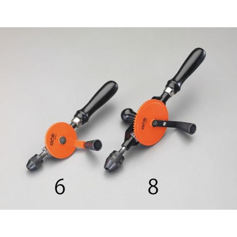 エスコ EA801AZ-6 6.0mmハンドドリル 1個（ご注文単位1個）【直送品】