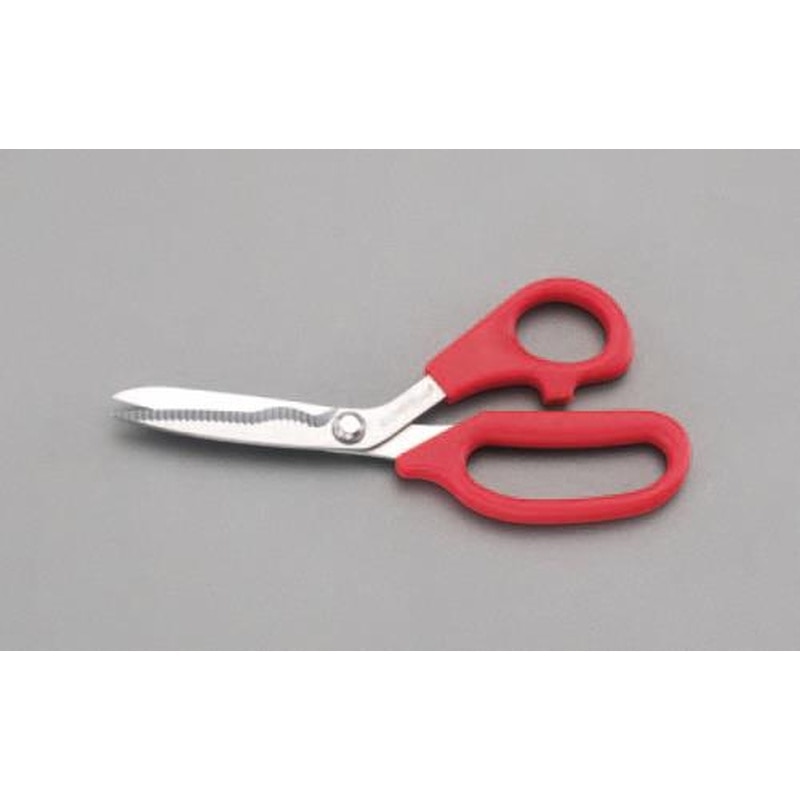 エスコ EA540LC-11 200mmはさみ・万能(ギザ刃) 1個（ご注文単位1個）【直送品】