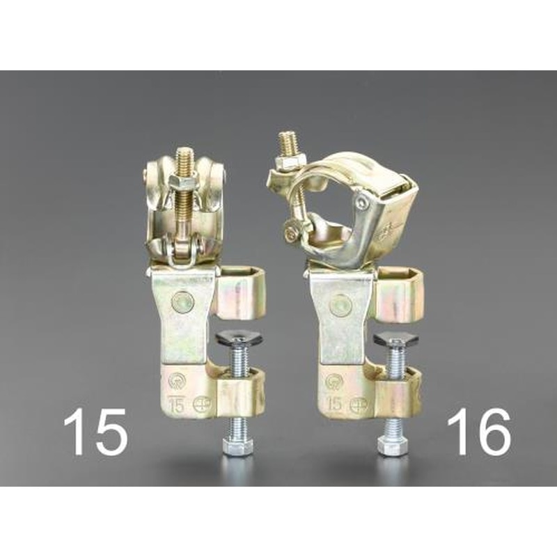 エスコ EA948TA-15 パイプ用クランプ(固定) 1個(ご注文単位1個)【直送品】