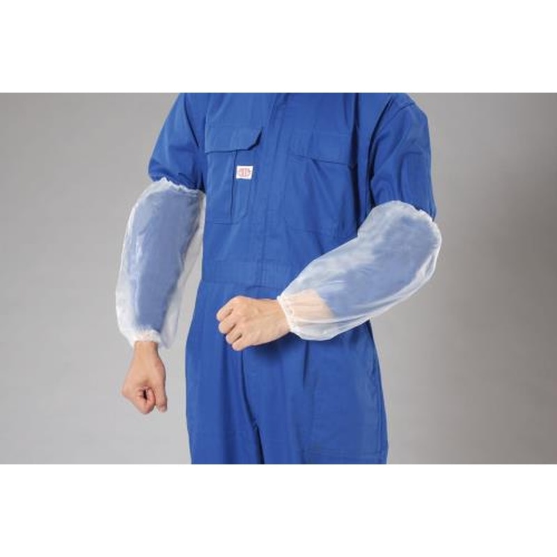 エスコ EA355AE-23 380mm腕カバー(ポリエチレン/12双) 1個（ご注文単位1個）【直送品】