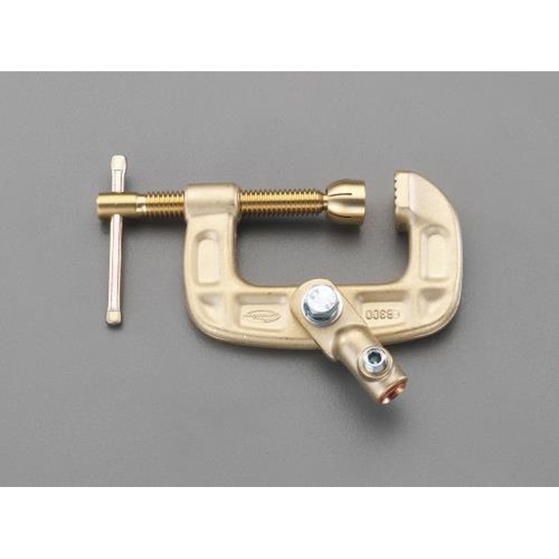 エスコ EA315-10 0-50mm/300Aアースクリップ(ねじ止式) 1個（ご注文単位1個）【直送品】