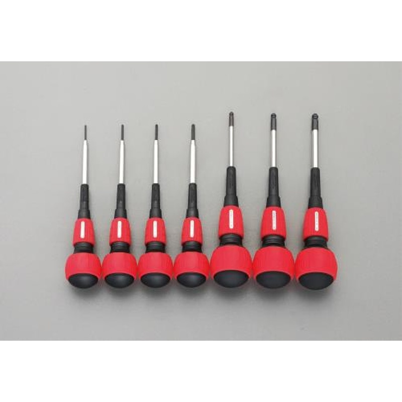 エスコ EA573KR-0 1.5-6.0mm/100mm［BallHexagon]ドライバーセット 1個（ご注文単位1個）【直送品】