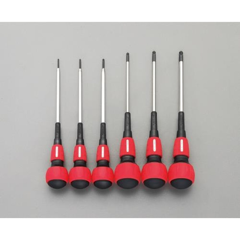 エスコ EA573KS 2.0-6.0mm/150mm［BallHexagon]ドライバーセット 1個（ご注文単位1個）【直送品】