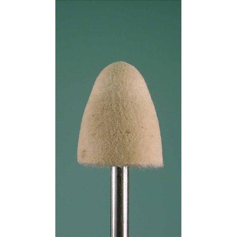 エスコ EA819BH-22 25x30mm/6mm軸フェルトバフ(ハード) 1個（ご注文単位1個）【直送品】