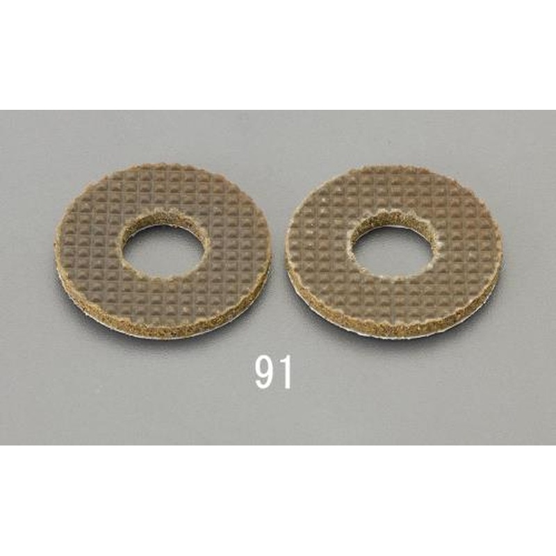 エスコ EA819AS-92 30mmゴムディスク(#80/2枚) 1個（ご注文単位1個）【直送品】