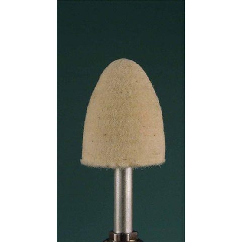 エスコ EA819BH-27 25x30mm/6mm軸フェルトバフ(ソフト) 1個（ご注文単位1個）【直送品】