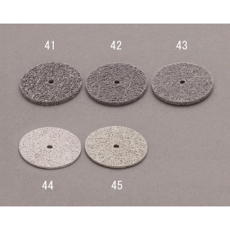 エスコ EA819AS-45 φ30mm/#1000研磨ホイール(コットン不織布) 1個（ご注文単位1個）【直送品】