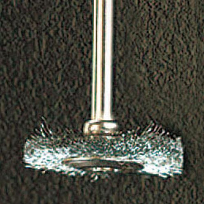 エスコ EA819AJ-2 14mm/3.0mm軸平型軸付ブラシ(スチール製) 1個(ご注文単位1個)【直送品】