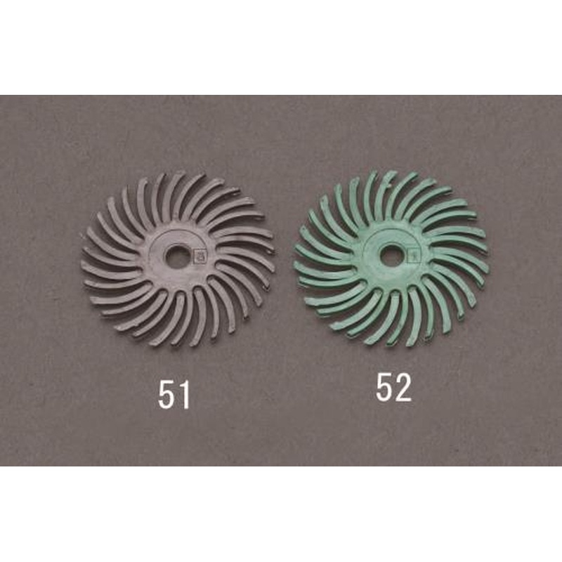 エスコ EA819AS-52 25mm研磨ホイール(#50) 1個(ご注文単位1個)【直送品】