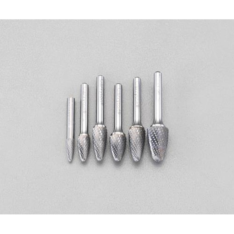 エスコ EA819J-7 6本組超硬カッター(6mm軸) 1個（ご注文単位1個）【直送品】