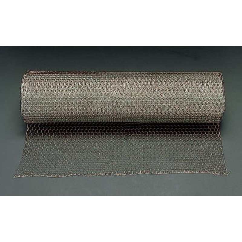 エスコ EA952AB-14 0.91x15m/16mm目亀甲網(ステンレス製) 1個（ご注文単位1個）【直送品】