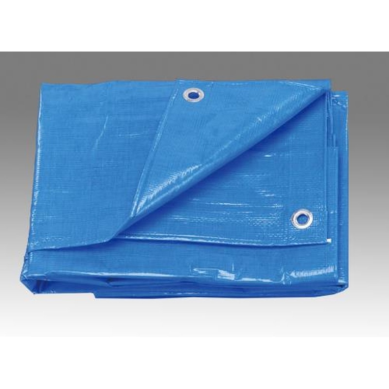 エスコ EA911AB-34 3.6x5.4m/0.25mmブルーシート(#3000/1枚) 1個（ご注文単位1個）【直送品】