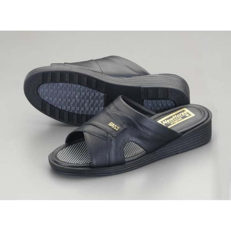 エスコ EA910SV-31[L]サンダル(黒) 1個（ご注文単位1個）【直送品】