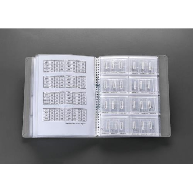 エスコ EA952SH-1[3-5mm/216種]トーションバネセット 1個（ご注文単位1個）【直送品】