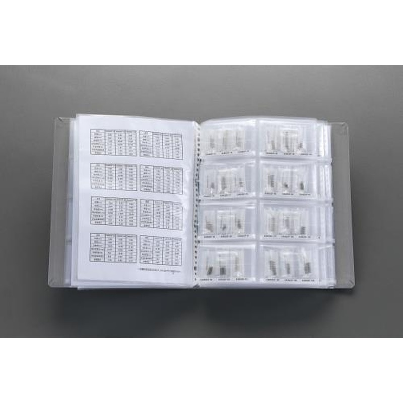 エスコ EA952SF[127サイズ]押しスプリングセット(ステンレス製) 1個（ご注文単位1個）【直送品】