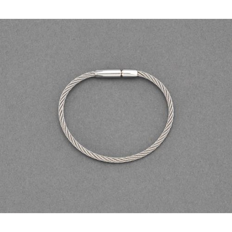 エスコ EA916ZL-21 2.0x130mmキーワイヤー(ステンレス製) 1個（ご注文単位1個）【直送品】