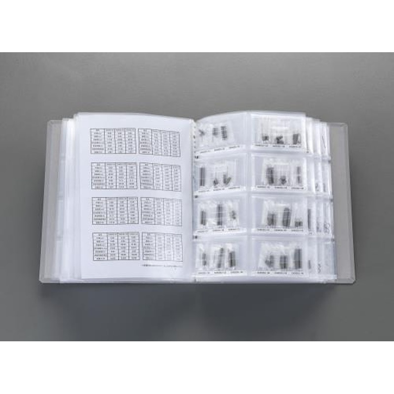 エスコ EA952SG[172サイズ]引きスプリングセット(ステンレス製) 1個（ご注文単位1個）【直送品】