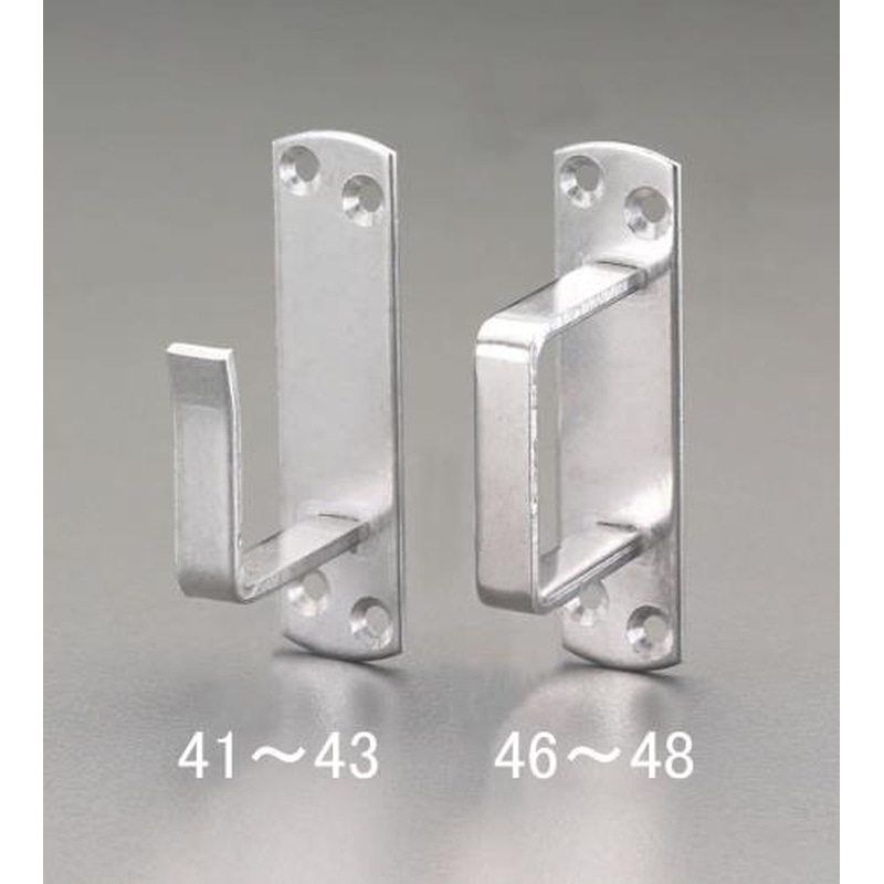 エスコ EA951B-43 115x62mm座付貫抜(ステンレス製/受け) 1個(ご注文単位1個)【直送品】