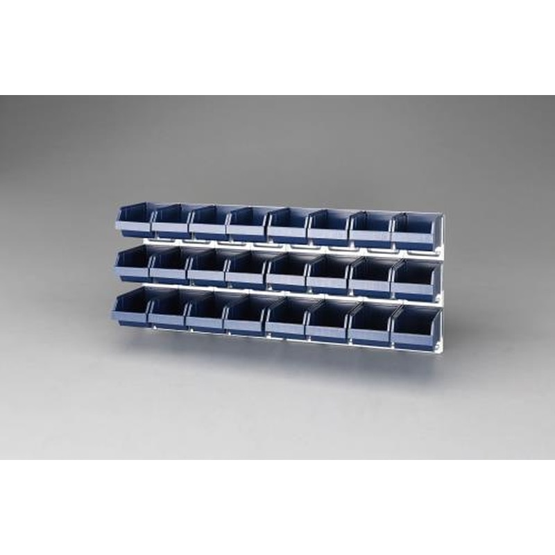 エスコ EA661CB-24 1040x440mmパーツトレーセット(壁面用・24トレー付) 1個（ご注文単位1個）【直送品】