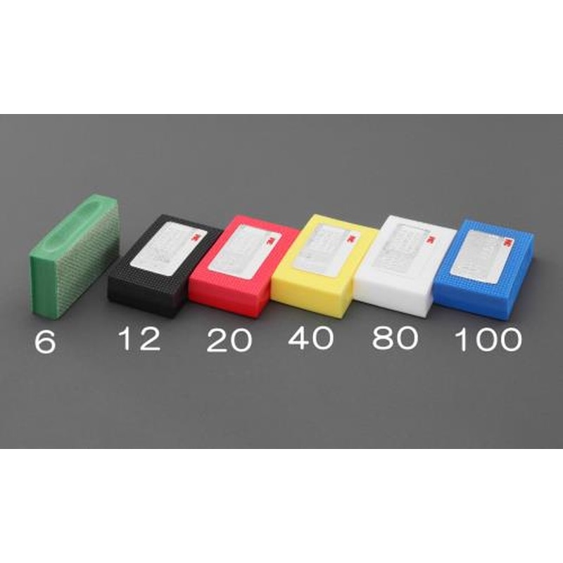 エスコ EA522GE-12 90x55mm/#120ダイヤモンドハンドラップス(フレキシブル) 1個（ご注文単位1個）【直送品】