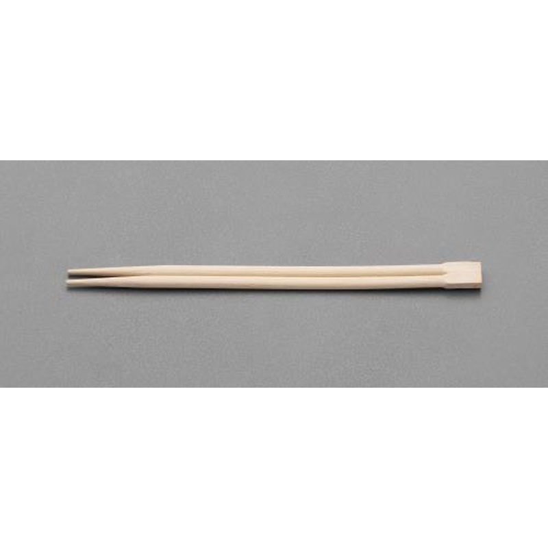 割りばし エスコ EA912MC-1 210mm竹箸(100膳) 1個（ご注文単位1個）【直送品】