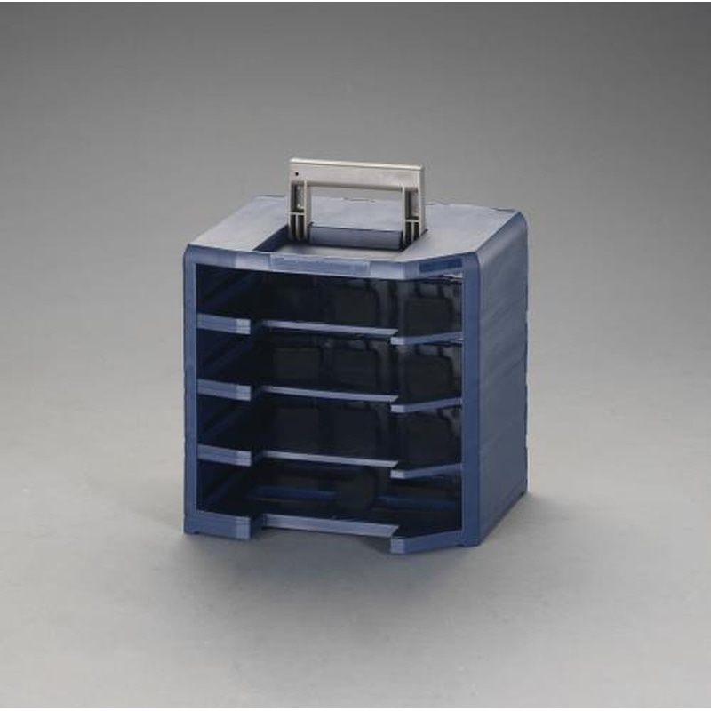 エスコ EA661AC-110 347x305x342mmハンディーボックス(4段) 1個(ご注文単位1個)【直送品】