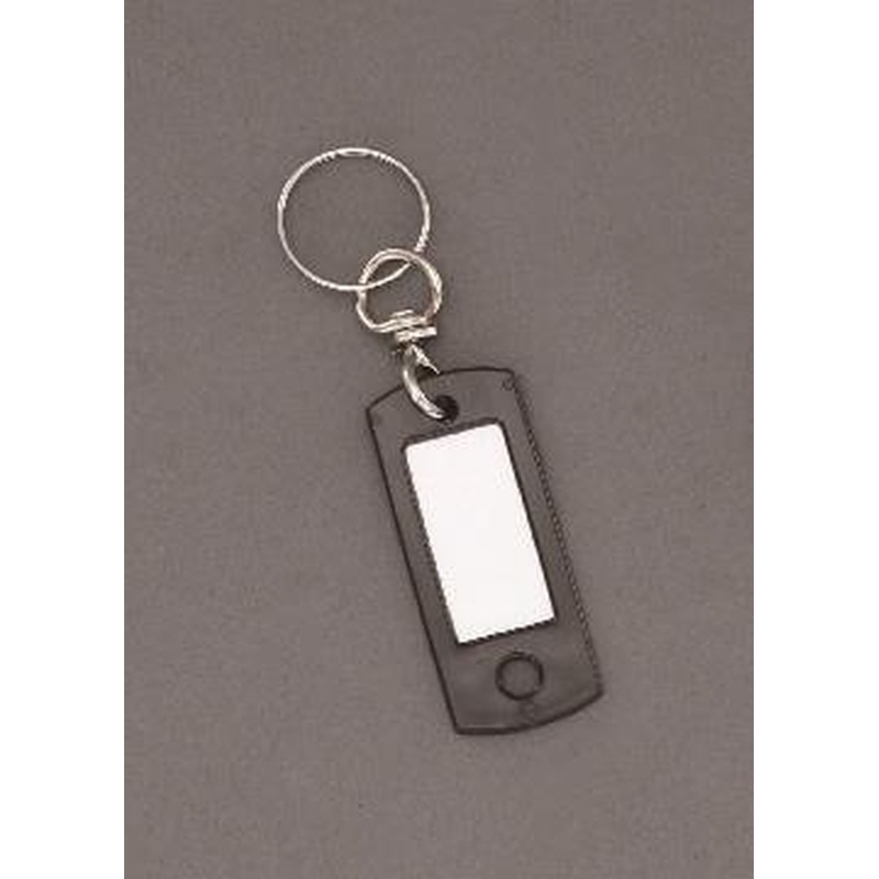 エスコ EA956VL-11 22x53mmネームタグ(ブラック) 1個(ご注文単位1個)【直送品】