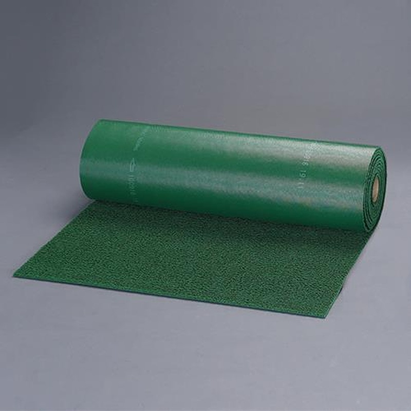 エスコ EA997R-31 0.9x6.0m/9.0mm泥落しマット(ライトグリーン) 1個(ご注文単位1個)【直送品】