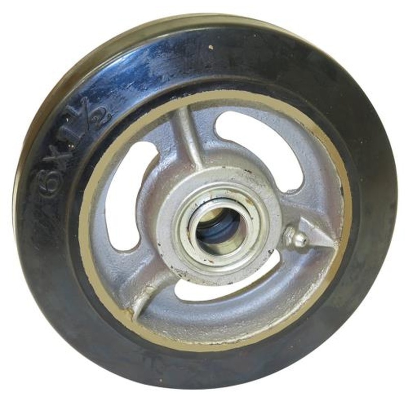 エスコ EA520WB-204 150mm車輪(EA520WB-4用) 1個（ご注文単位1個）【直送品】