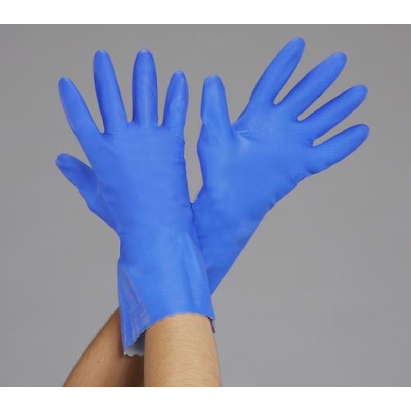 エスコ EA354GF-2[L]手袋(耐油/厚手塩化ビニール・綿レーヨン裏) 1個（ご注文単位1個）【直送品】