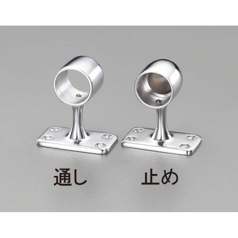 エスコ EA951EW-20 19mmエンドブラケット(ステンレス製) 1個(ご注文単位1個)【直送品】
