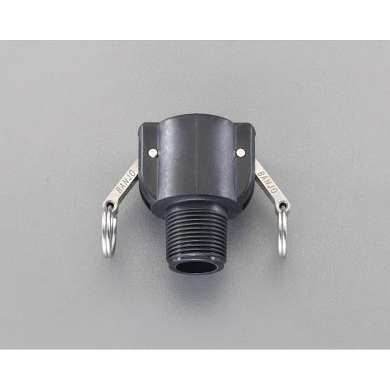 エスコ EA462BR-8 1”雄ねじカップリング(ポリプロピレン製) 1個(ご注文単位1個)【直送品】