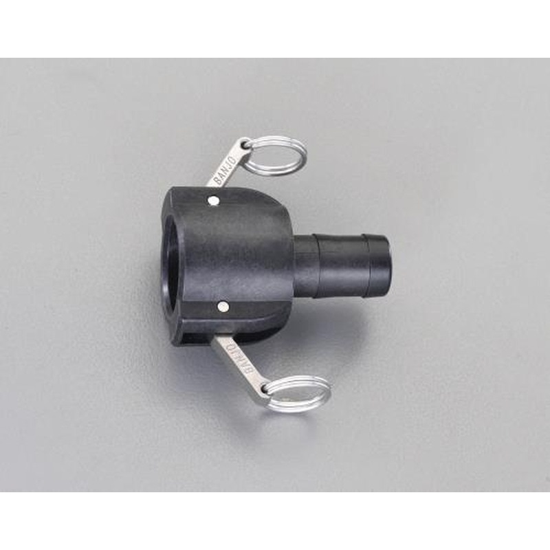 エスコ EA462BS-12 1-1/4”ホース用カップリング(ポリプロピレン製) 1個(ご注文単位1個)【直送品】
