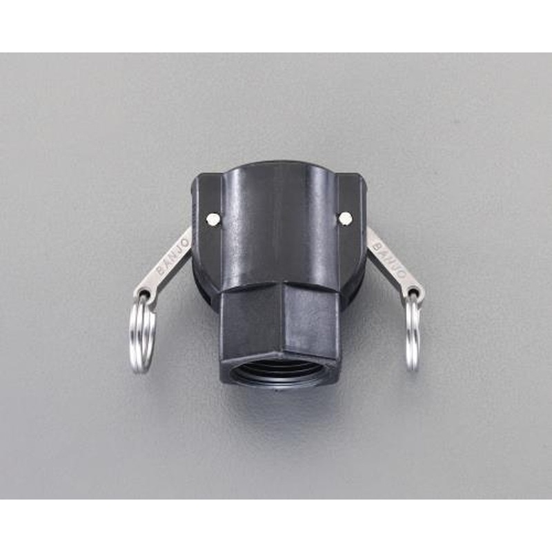 エスコ EA462BP-12 1-1/4”雌ねじカップリング(ポリプロピレン製) 1個(ご注文単位1個)【直送品】