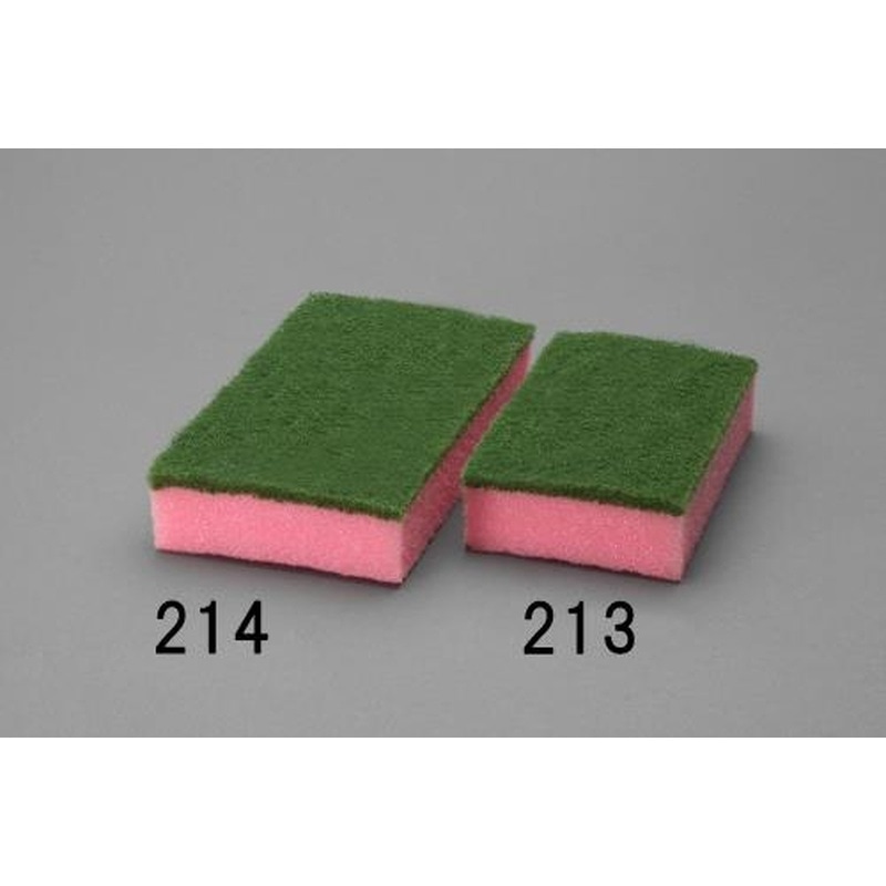 エスコ EA928AS-213 75x115mm/S業務用スポンジ(HACCP認証取得品) 1個（ご注文単位1個）【直送品】