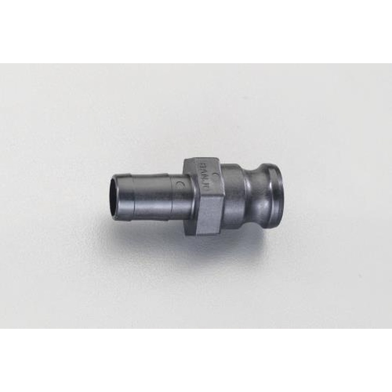 エスコ EA462BN-12 1-1/4”ホース用プラグ(ポリプロピレン製) 1個（ご注文単位1個）【直送品】