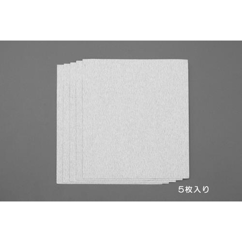 エスコ EA366MC-240 #240空研ぎペーパー(5枚) 1個（ご注文単位1個）【直送品】