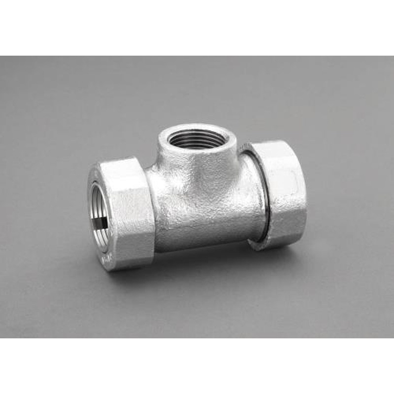 エスコ EA469HG-40 40AxRc1・1/2”雌ネジチーズ(3管種用メカニカル継手) 1個(ご注文単位1個)【直送品】