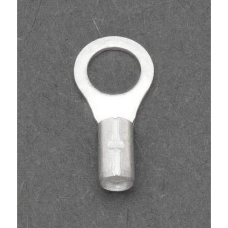 エスコ EA538MP-2 0.75-3.5［丸形]裸圧着端子(100個) 1個（ご注文単位1個）【直送品】