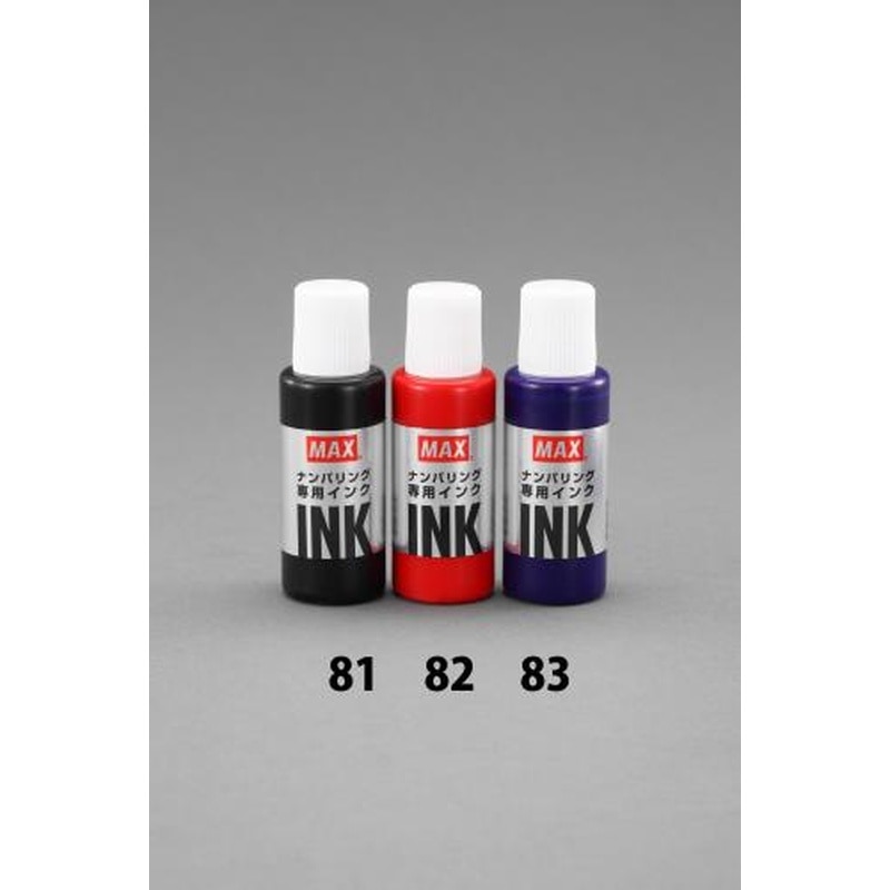 エスコ EA762AF-82[EA762AF-51-55用]インク(赤) 1個（ご注文単位1個）【直送品】