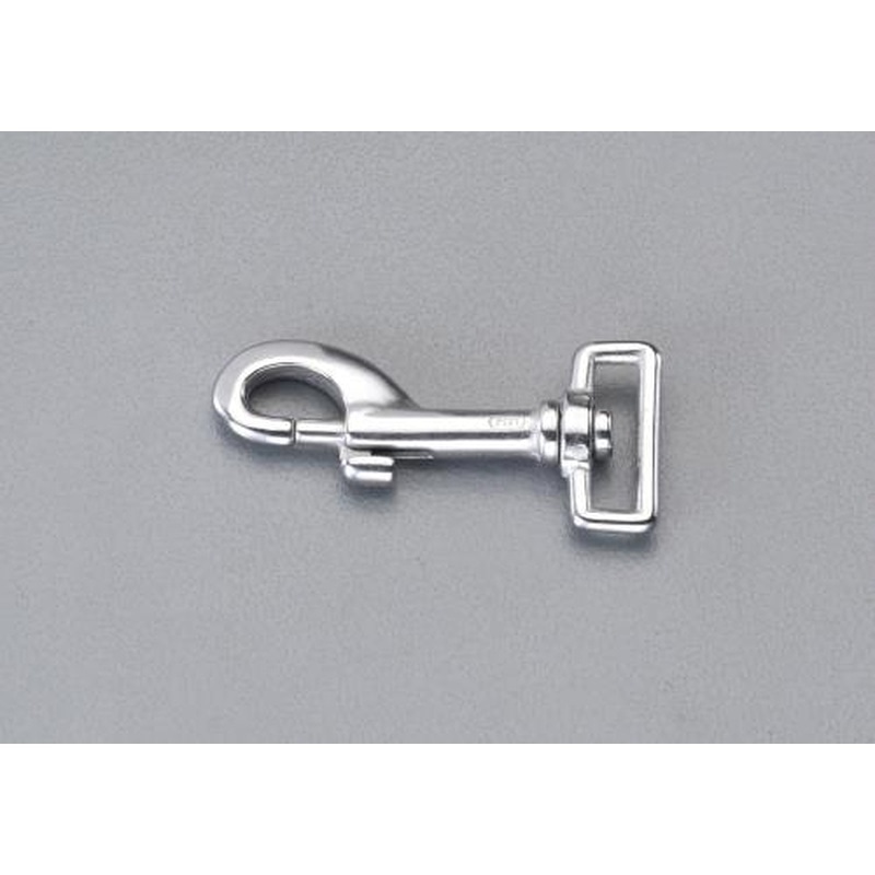 エスコ EA638AG-32 25mmベルト用スイベルナスカン(ステンレス製) 1個(ご注文単位1個)【直送品】