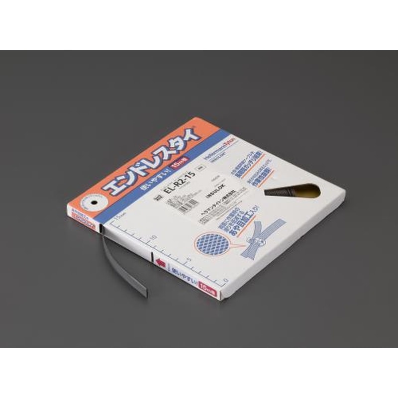 エスコ EA475AJ-501 12.7mmx15m結束バンド(耐候性) 1個（ご注文単位1個）【直送品】