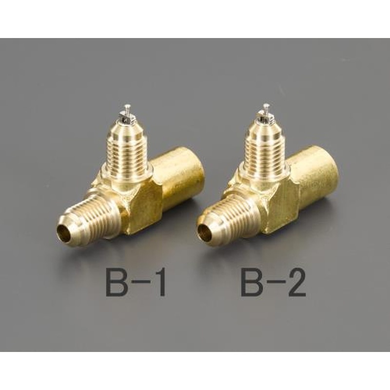 エスコ EA421B-2 PT1/8”xF1/4”xF1/4”ゲージアダプター 1個（ご注文単位1個）【直送品】