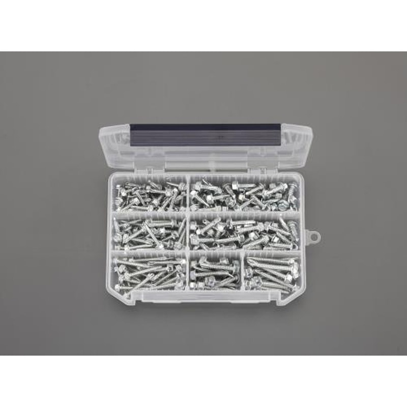 エスコ EA949AM-53 ピアスビスセット(六角頭/鉄三価クロメート) 1個（ご注文単位1個）【直送品】