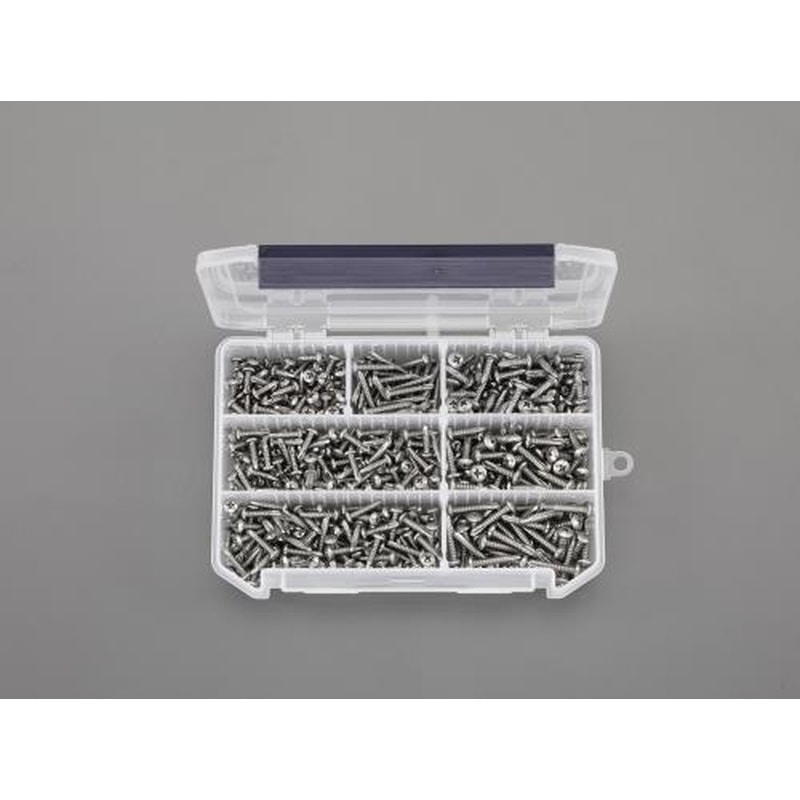 エスコ EA949AM-11 ピアスビスセット(ナベ頭/ステンレス) 1個（ご注文単位1個）【直送品】