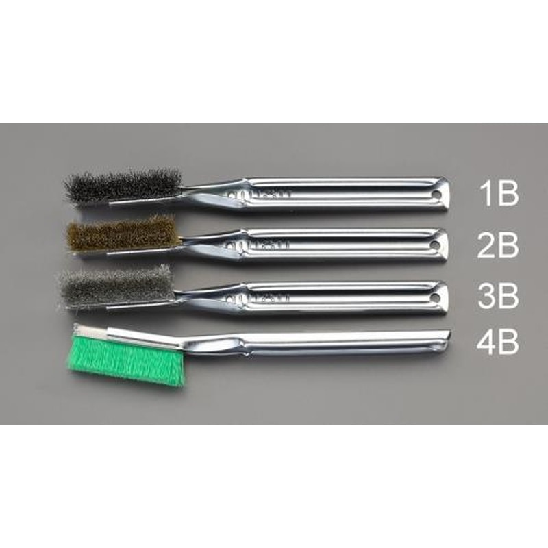 エスコ EA109GH-4B 210mmブラシ(PVC製/直/10本) 1個（ご注文単位1個）【直送品】